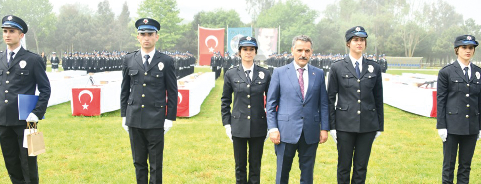 Samsun’da 343 Genç Polis Mezun Oldu