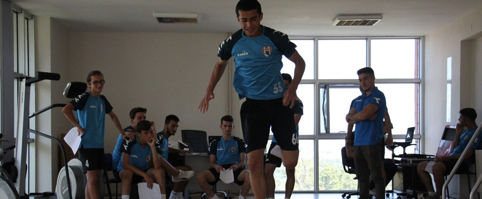 Atakum Belediyespor U-19 Takımı Testten Geçti