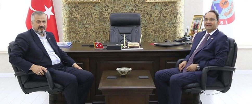 Kaymakam Ertükmen’den Başkan Kılıç’a İade-İ Ziyaret