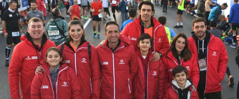Vodafone İstanbul Maratonu’na Ünlü Akını