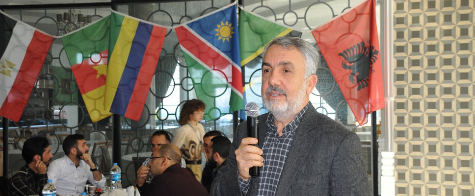 Rektör Bilgiç Uluslararası Öğrencilerle buluştu