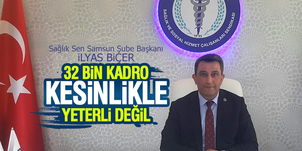 Sağlık Bakanlığı Tarafından Verilen 32 Bin Kadro Yeterli Değil
