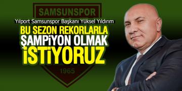 Samsunspor Başkanı Yıldırım,‘Samsunspor Özel Programı’na Konuk Oldu