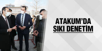 Atakum’da sıkı koronavirüs denetimi