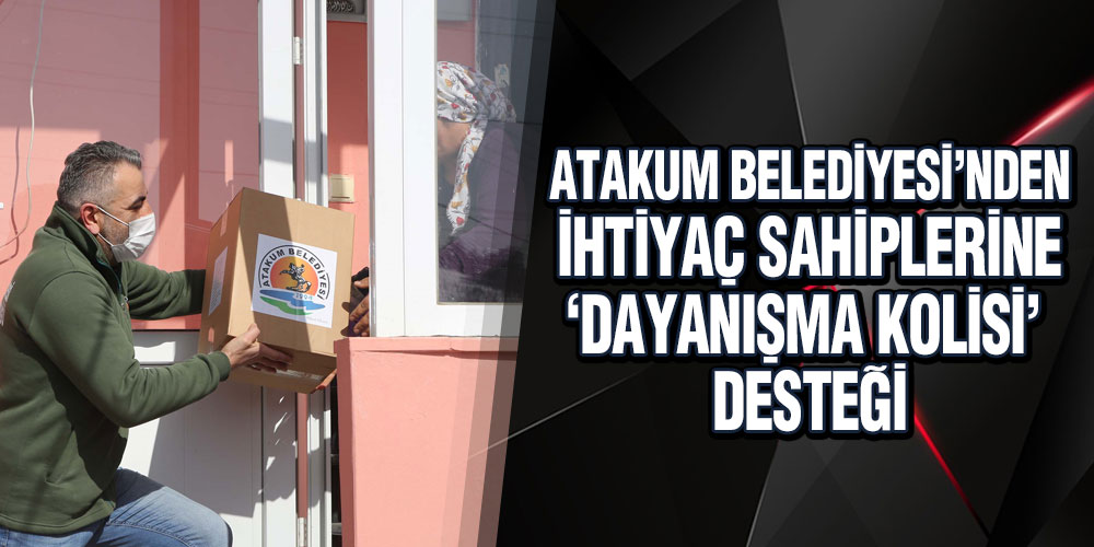 Atakum’da İki Günde Bin Aileye Dayanışma Eli Uzandı