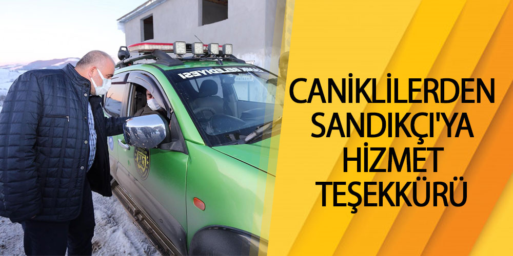 Başkan Sandıkçı Sahada