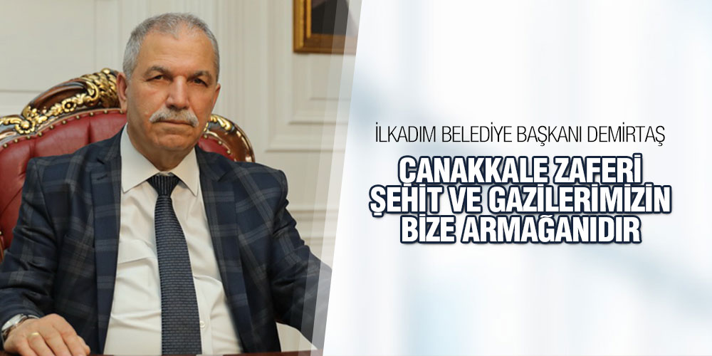 Başkan Demirtaş, 18 Mart Çanakkale Zaferini Kutladı