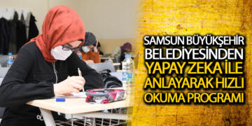 Samsun’da Öğrenciler Anlayarak Hızlı Okuyacak