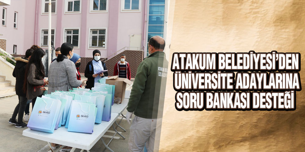 Atakum’da eğitim dayanışması büyüyor