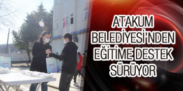 Atakum Belediyesi’nden Eğitime Destek Sürüyor