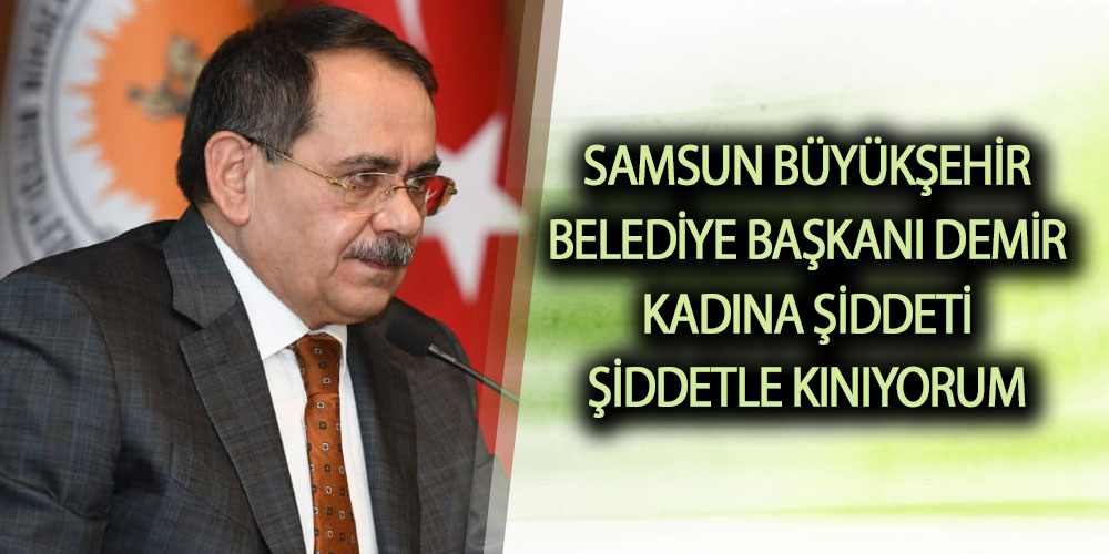 Samsun Büyükşehir Meclisinde Gündem Kadına Şiddet