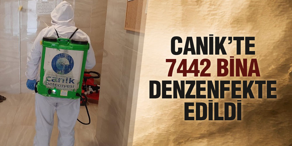Canik Belediyesi salgın hastalıkla mücadeleden asla taviz vermiyor