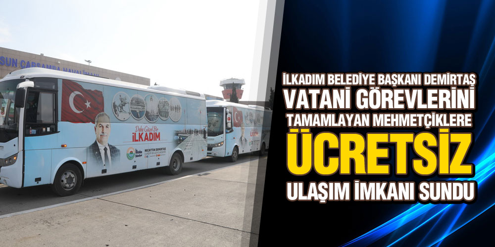 Başkan Demirtaş’tan Mehmetçiklere Anlamlı Hizmet