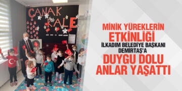 Başkan Demirtaş Çanakkale Zaferini Miniklerle Kutladı
