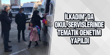 İlkadım’ Da Okul Servislerinde Tematik Denetim Yapıldı