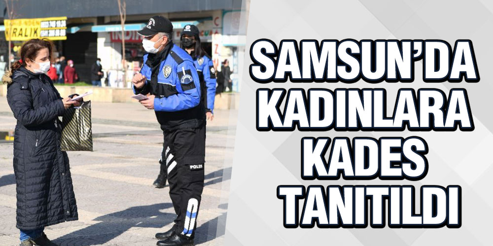 Samsun’da Kadınlara KADES Tanıtıldı