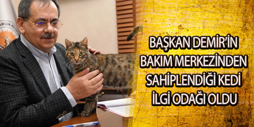 Başkanlık katının maskotu