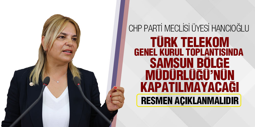 Hancıoğlu’ndan Türk Telekom Açıklaması