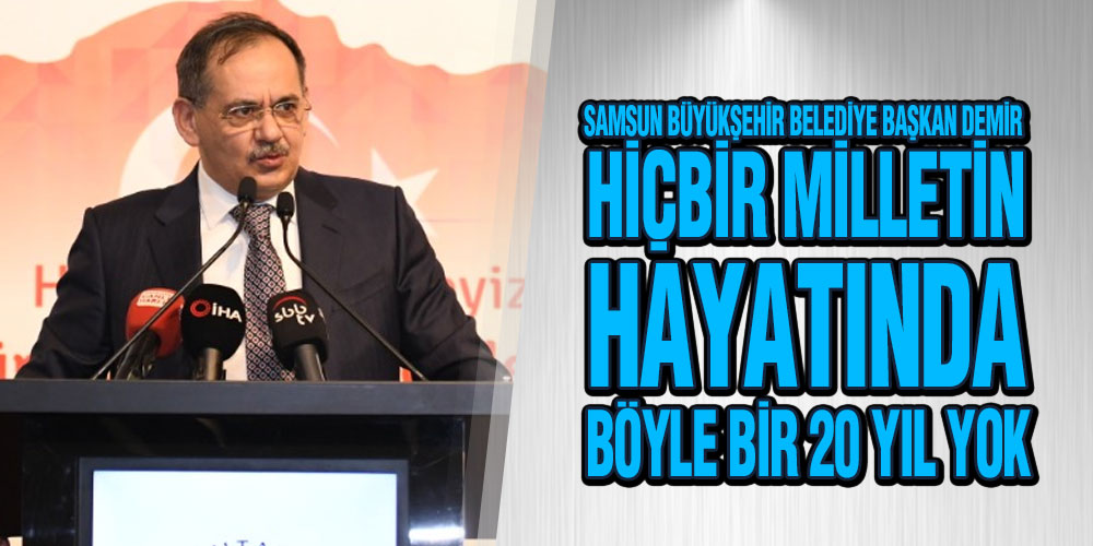 Başkan Demir Türkiye’nin Dört Bir Yanından Gelen Muhtarlara Seslendi