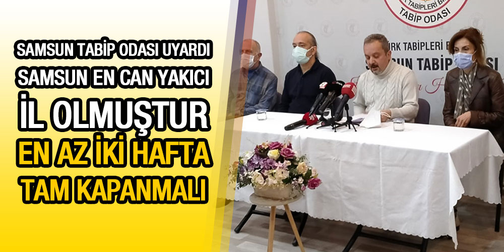 Samsun’da Durum Vahim