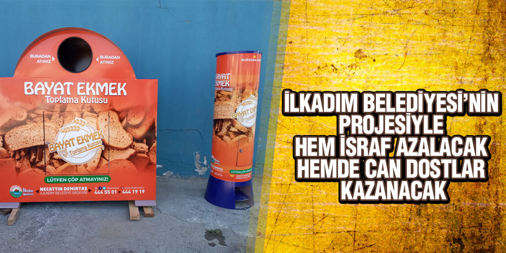 İlkadım Belediyesi’nden Can Dostları İçin Proje