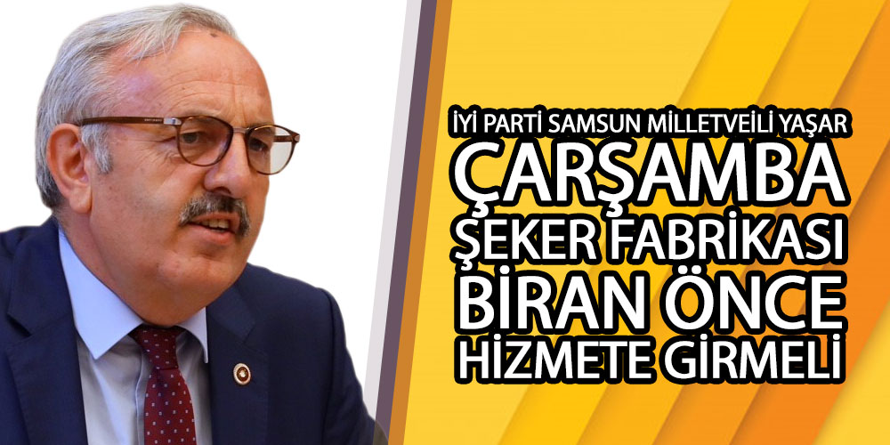 Yaşar KİT Toplantısında Şeker Fabrikalarını konuştu