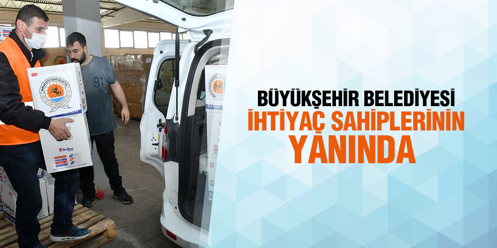 Samsun Büyükşehir’den Ramazan Yardımı