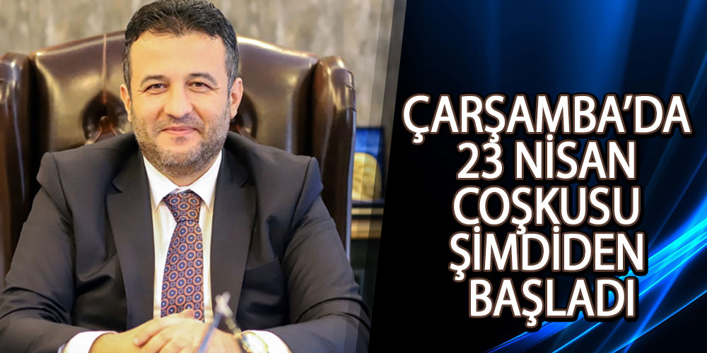 Çarşamba Belediyesi’nden 23 Nisan Konulu Resim Yarışması