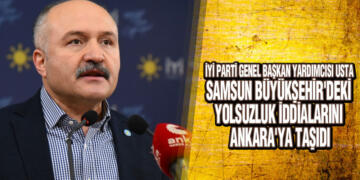 Usta, Samsun Büyükşehir’deki Yolsuzluk iddialarını Ankara’ya taşıdı