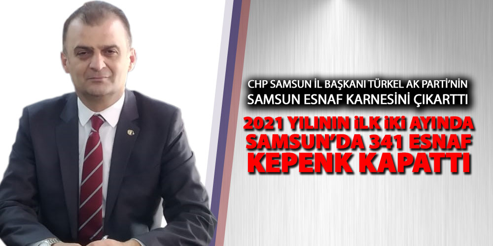 Başkan Türkel AK Parti’nin Samsun Esnaf Karnesini çıkarttı