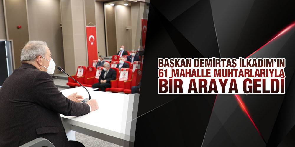 Başkan Demirtaş, ‘Unkapanı Kültür Merkezi En Büyük Kanayan Yaram’