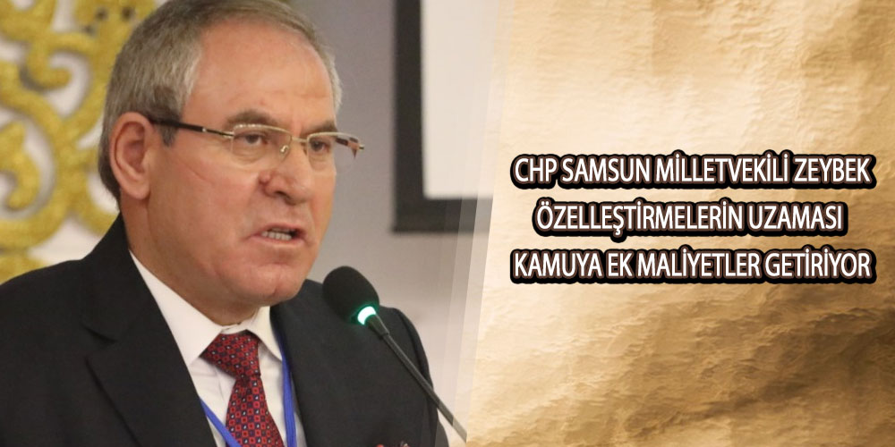 Zeybek, Sümer Holding’in Özelleştirme Sürecini Sordu