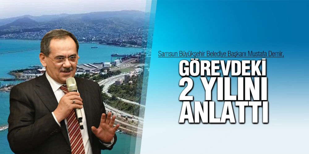 Başkan Mustafa Demir, Görevdeki 2 Yılını Canlı Yayında Anlattı