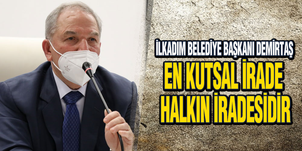 Başkan Demirtaş, ‘En Kutsal İrade Halkın İradesidir’