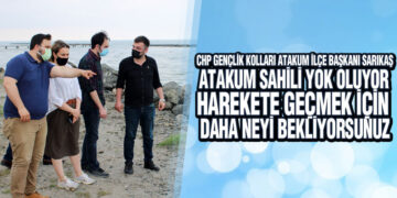 CHP’li Gençlerden Demir’e Kıyı Erozyonu Tepkisi