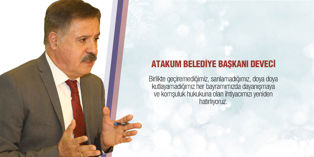 Başkan Deveci’den Ramazan Bayramı Mesajı