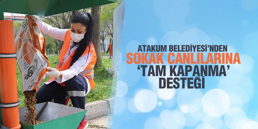 Atakum Belediyesi, Patili Dostları Yalnız Bırakmıyor