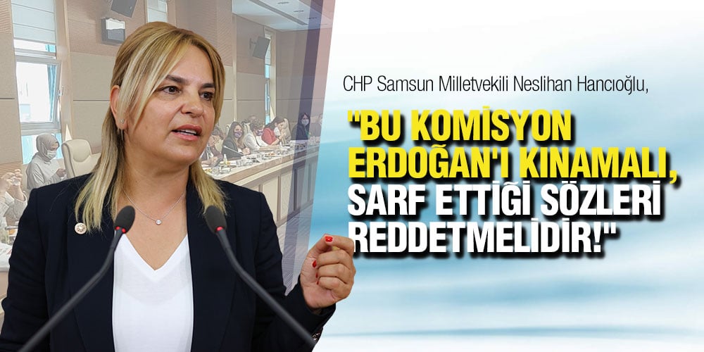 Erdoğan’ın Akşener’e yönelik sözleri, Kadına Şiddet Komisyonu’nun gündeminde