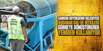 Samsun Büyükşehir’den Hem Ekonomiye Hem Bahçeye katkı