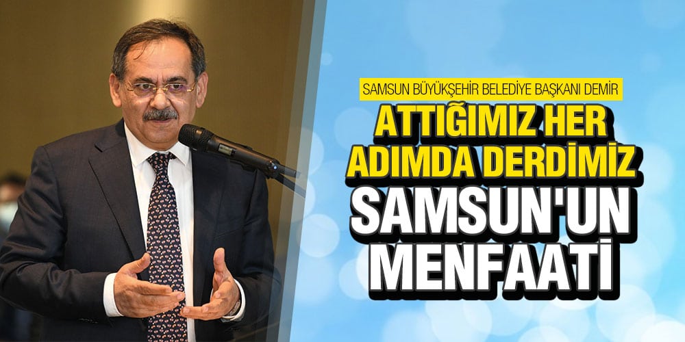 Başkan Demir SASKİ Genel Kurulunda Konuştu