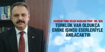 Başkan Şen’den Yazar Işınsu Mesajı