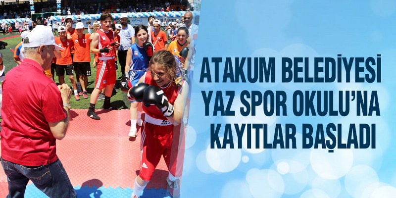 Atakum Belediyesi, Yaz Spor Okulu’na Kayıtlar Başladı