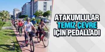Atakumlular ‘Temiz Çevre’ İçin Pedalladı