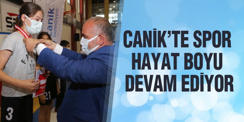 Canik’te Spor Hayat Boyu Devam Ediyor