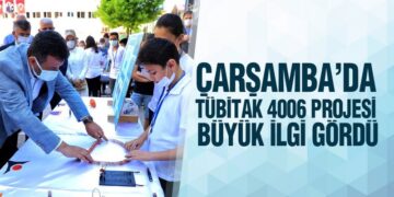 Çarşamba’da TÜBİTAK 4006 Projesi Büyük Bir İlgi Gördü