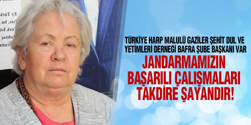 Başkan Saadet Var’dan Jandarma’nın Kuruluş Yılı Mesajı