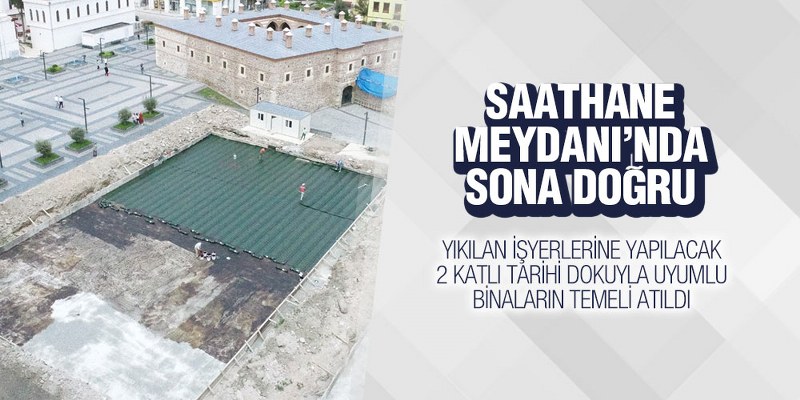 Saathane Meydanı’nda sona doğru