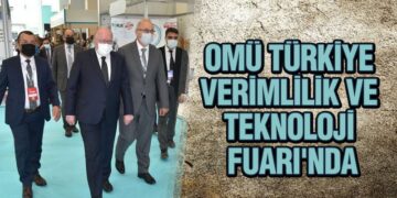 OMÜ Türkiye Verimlilik ve Teknoloji Fuarı’nda