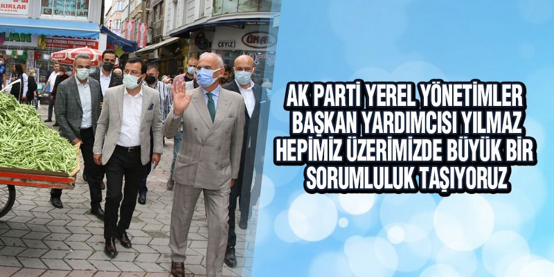 Yılmaz İlkadım’da Esnafı Ziyaret Etti