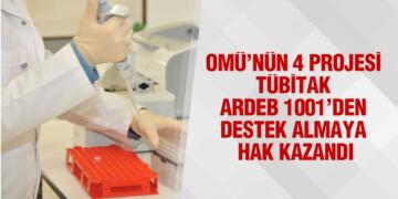 OMÜ’nün 4 Projesi TÜBİTAK ARDEB 1001’den Destek Almaya Hak Kazandı